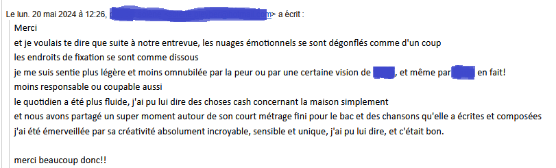 Solène témoignage